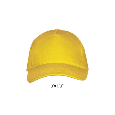 Picture of LONG BEACH FIVE PANEL CAP in Gold