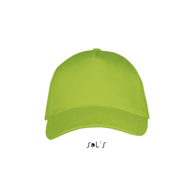 Picture of LONG BEACH FIVE PANEL CAP in Green