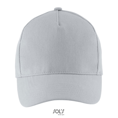 Picture of LONG BEACH FIVE PANEL CAP in Grey