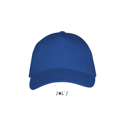 Picture of LONG BEACH FIVE PANEL CAP in Blue