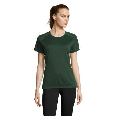 Picture of SPORTY LADIES TEE SHIRT POLYES in Green