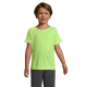 Picture of SPORTY CHILDRENS TEE SHIRT 140G in Yellow