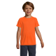 Picture of SPORTY CHILDRENS TEE SHIRT 140G in Orange