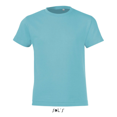 Picture of REGENT F CHILDRENS TEE SHIRT 150G in Blue.
