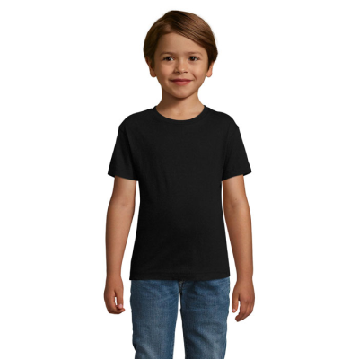 Picture of REGENT F CHILDRENS TEE SHIRT 150G in Black.