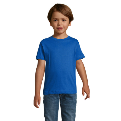 Picture of REGENT F CHILDRENS TEE SHIRT 150G in Blue.