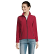 Picture of RACE LADIES SOFTSHELL ZIP in Red