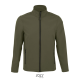 Picture of RACE MEN SOFTSHELL ZIP in Green