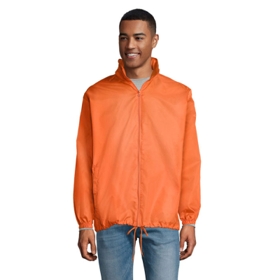 Picture of SHIFT UNISEX WINDBREAKER in Orange