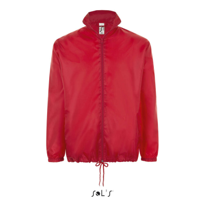 Picture of SHIFT UNISEX WINDBREAKER in Red.
