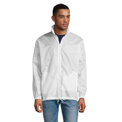 Picture of SHIFT UNISEX WINDBREAKER in White