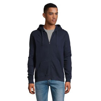 Picture of STONE UNI HOODED HOODY 260G in Blue
