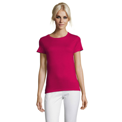 Picture of REGENT LADIES TEE SHIRT 150G in Pink.