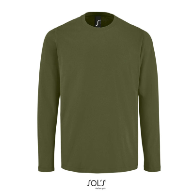 Picture of IMPERIAL LSL MEN T-SHIRT190 in Green