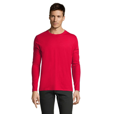 Picture of IMPERIAL LSL MEN T-SHIRT190 in Red