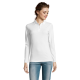 Picture of PERFECT LSL LADIES POLO 180 in White