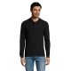Picture of PERFECT LSL MEN POLO 180 in Black
