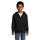 Picture of STONE CHILDRENS ZIP HOODED HOODY 260 in Black