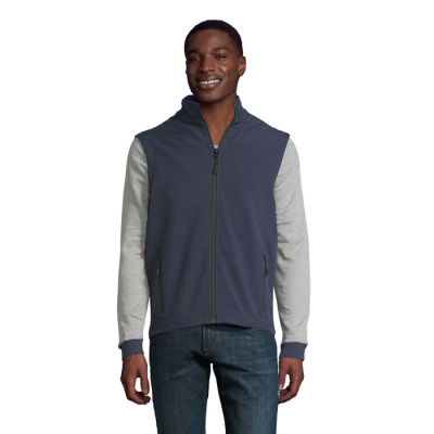 Picture of RACE BW MEN SOFTSHELL in Blue