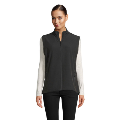 Picture of RACE BW WOMENSOFTSHELL in Black