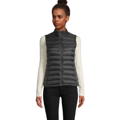 Picture of WILSON BW LADIES BODYWARMER in Black.