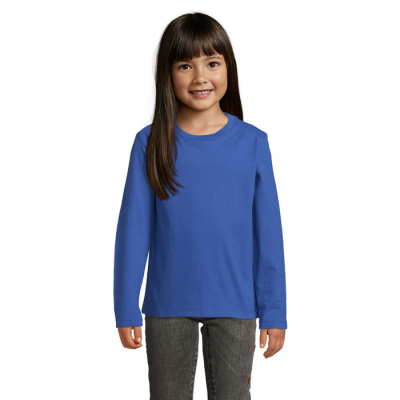 Picture of IMPERIAL LSL CHILDRENS TEE SHIRT in Blue