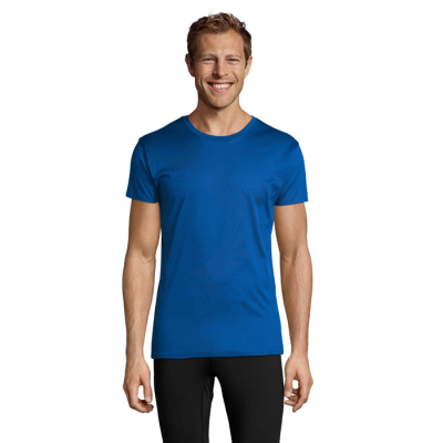 Picture of SPRINT UNI TEE SHIRT 130G in Blue.