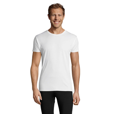 Picture of SPRINT UNI TEE SHIRT 130G in White.