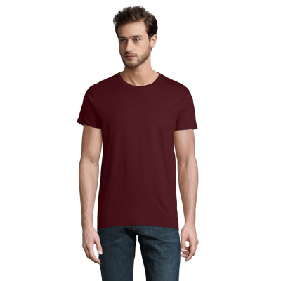 Picture of PIONEER MEN TEE SHIRT 175G in Brown.