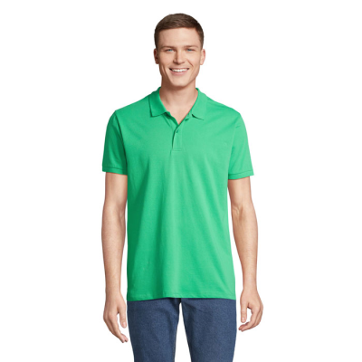 Picture of PLANET MEN POLO 170G in Green.