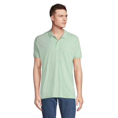 Picture of PLANET MEN POLO 170G in Green.