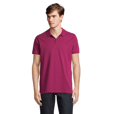 Picture of PLANET MEN POLO 170G in Purple.
