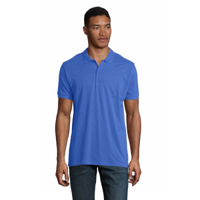 Picture of PLANET MEN POLO 170G in Blue.
