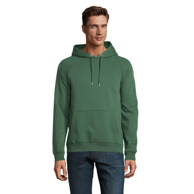 Picture of STELLAR UNISEX HOODED HOODY SWEAT in Green