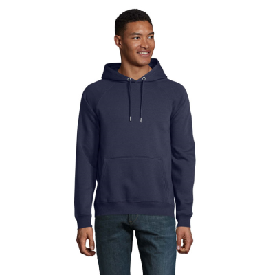 Picture of STELLAR UNISEX HOODED HOODY SWEAT in Blue