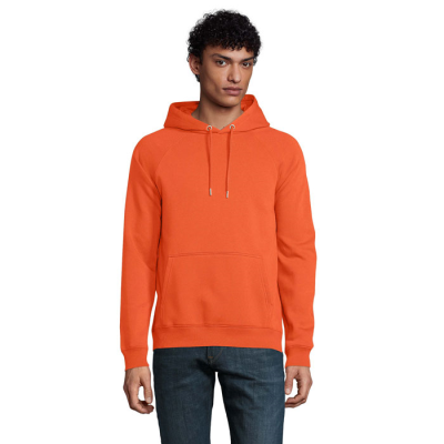 Picture of STELLAR UNISEX HOODED HOODY SWEAT in Orange