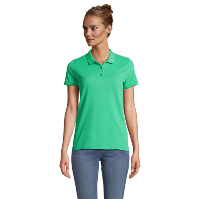 Picture of PLANET LADIES POLO 170G in Green.
