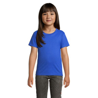 Picture of PIONEER CHILDRENS TEE SHIRT 175G in Blue