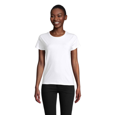 Picture of PIONEER LADIES TEE SHIRT 175G in White