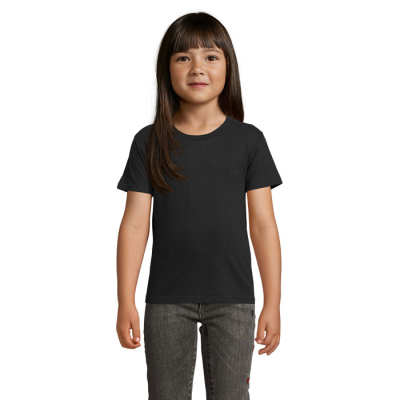 Picture of CRUSADER CHILDRENS TEE SHIRT in Black.