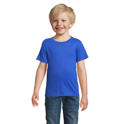 Picture of CRUSADER CHILDRENS TEE SHIRT in Blue.