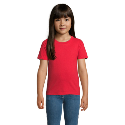 Picture of CRUSADER CHILDRENS TEE SHIRT in Red.