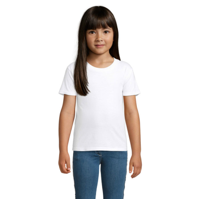 Picture of CRUSADER CHILDRENS TEE SHIRT in White.