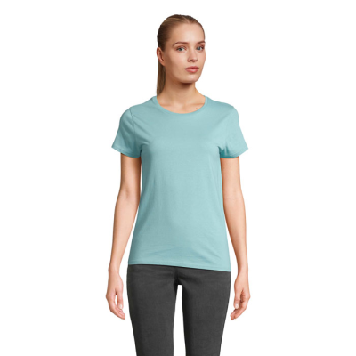 Picture of CRUSADER LADIES TEE SHIRT 150G in Blue