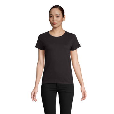 Picture of SADER LADIES TEE SHIRT 150G in Black