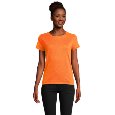 Picture of CRUSADER LADIES TEE SHIRT 150G in Orange