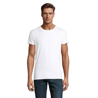 Picture of CRUSADER MEN TEE SHIRT 150G in White.