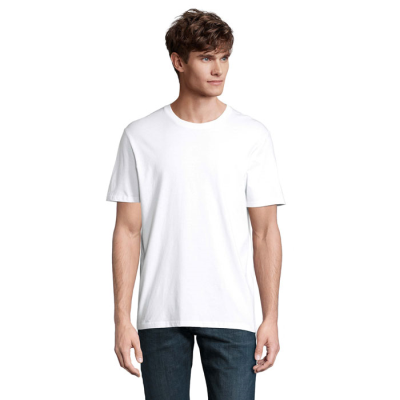 Picture of ODYSSEY UNI TEE SHIRT 170G in White.