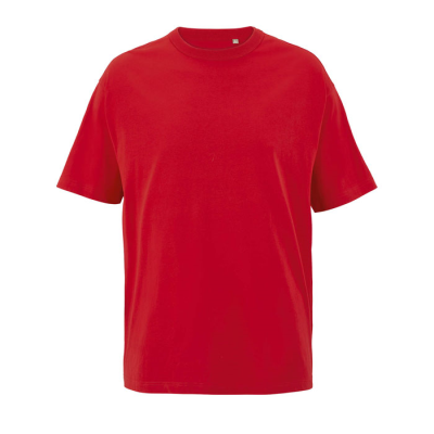 Picture of BOXY MEN OVERSIZED TEE SHIRT in Red
