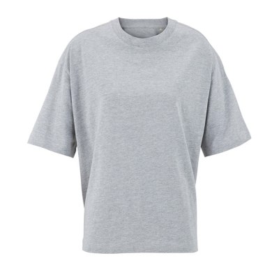 Picture of BOXY LADIES OVERSIZE TEE SHIRT in Grey
